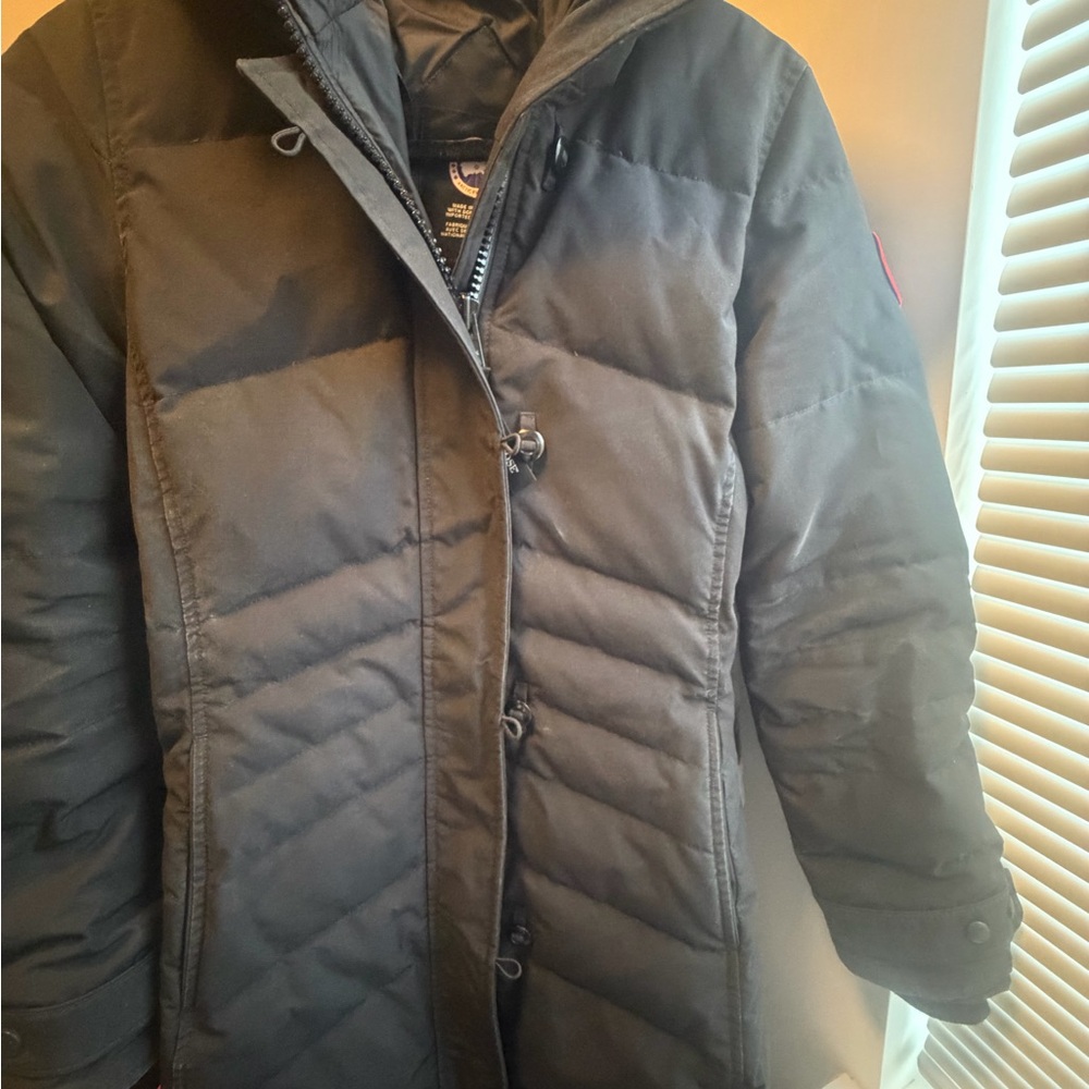 Canada Goose Women's Black Quilted Parka